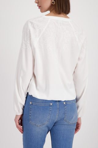Bluse, off-white