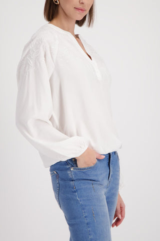 Bluse, off-white