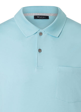 Poloshirt, Knopf 1/2 Arm