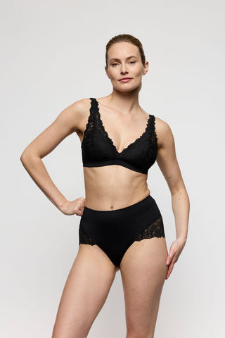 SOFT STUDIO schwarz unterlegtes Bralette