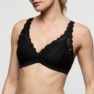 SOFT STUDIO schwarz unterlegtes Bralette