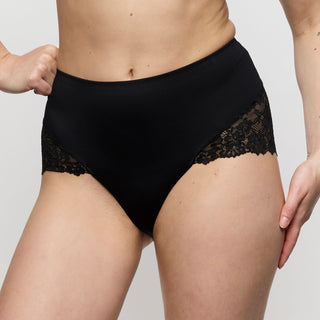 SOFT STUDIO schwarz Taillenslip