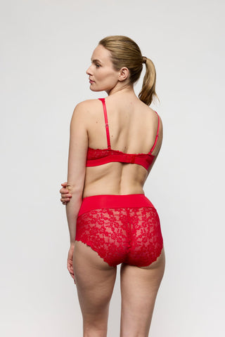 SOFT STUDIO true red unterlegtes Bralette