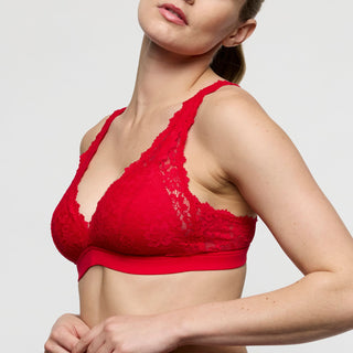 SOFT STUDIO true red unterlegtes Bralette