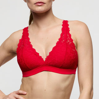SOFT STUDIO true red unterlegtes Bralette