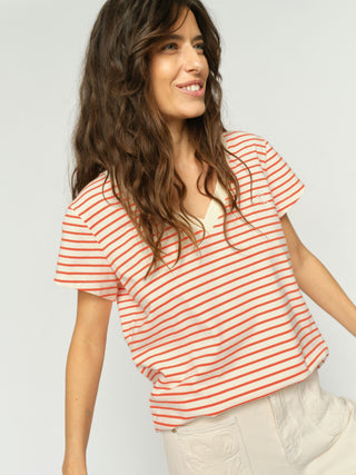 MMKala V-SS Stripe Tee