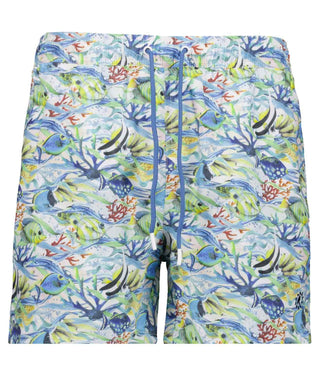Badeshorts mit Alloverprint