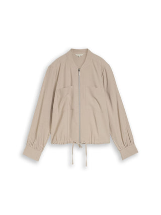 Loose Fit Bomberjacke mit Brusttaschen