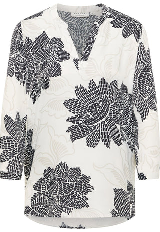 Bluse Viskose 3/4-Arm