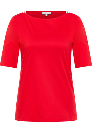 Jersey Shirt Bluse Jersey Kurzarm