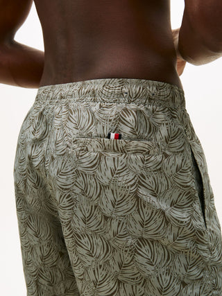 Original Print Mid Length Swim Shorts