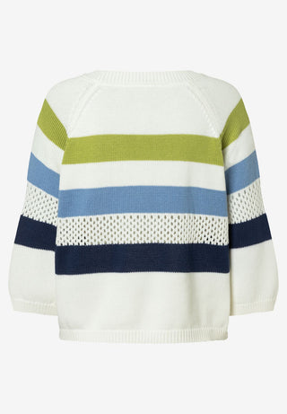 gestreifter Sommer-Pullover