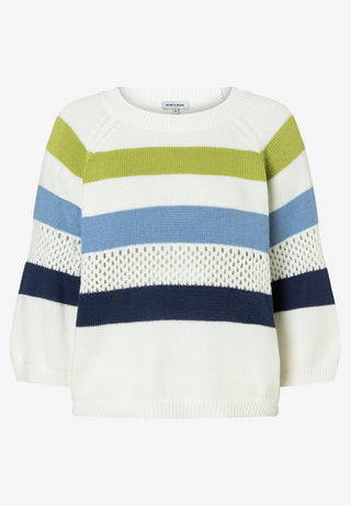 gestreifter Sommer-Pullover