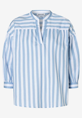 Weite Streifenbluse