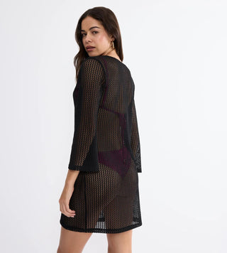 Beach MyWear Crochet Short Dress