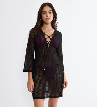 Beach MyWear Crochet Short Dress