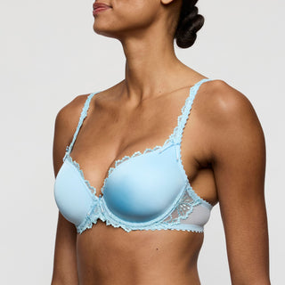 JANE Milky Blue Unterlegter BH Herzform