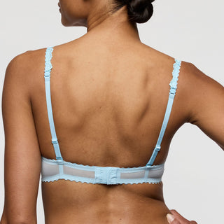 JANE Milky Blue Unterlegter BH Herzform