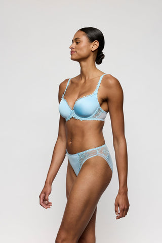 JANE Milky Blue Unterlegter BH Herzform