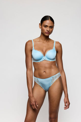 JANE Milky Blue Unterlegter BH Herzform