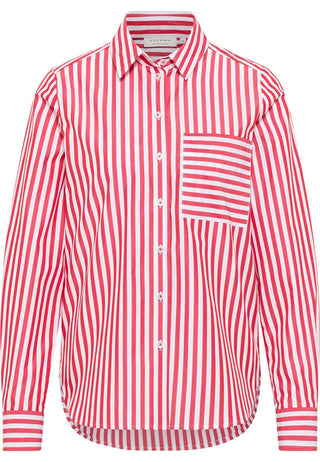 Bluse Popeline Langarm