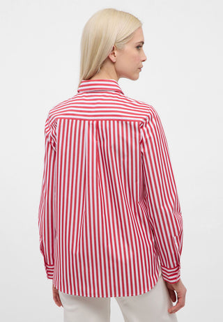 Bluse Popeline Langarm