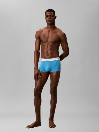 3 Pack Low Rise Trunks - Icon Cotton Stretch