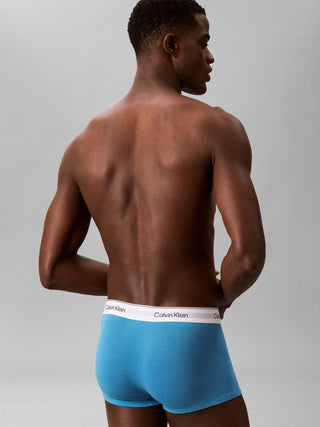3 Pack Low Rise Trunks - Icon Cotton Stretch