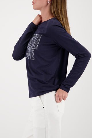 Pullover, marine