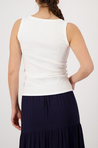 Top, cream