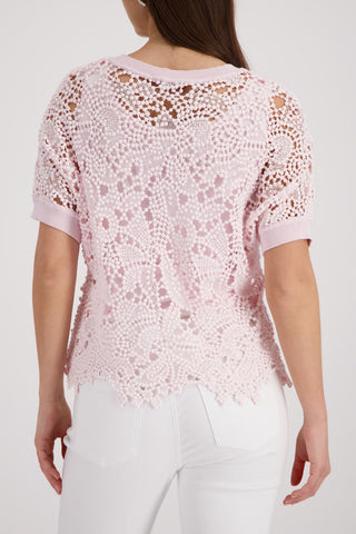 Pullover, french rose