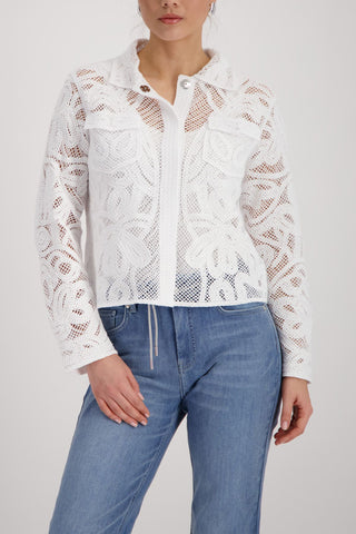 Strickjacke, cream
