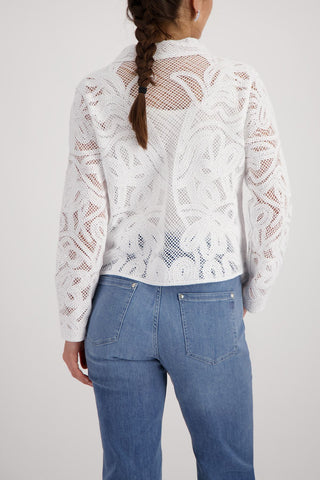 Strickjacke, cream