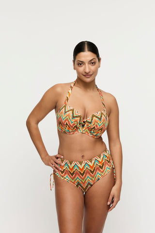 TUBOU Ikat Summer Bikini Taillenslip m. Schnur