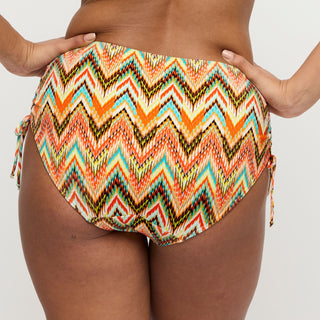 TUBOU Ikat Summer Bikini Taillenslip m. Schnur