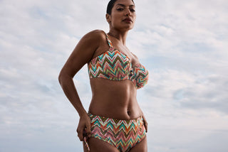 TUBOU Ikat Summer Bikini Taillenslip m. Schnur