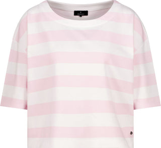 Sweatshirt, french rose ringel