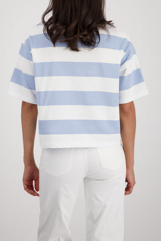 Sweatshirt, sea side ringel