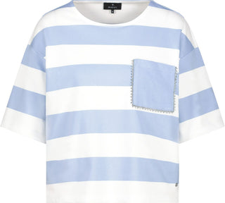 Sweatshirt, sea side ringel