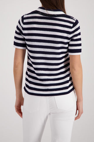 Pullover, marine ringel