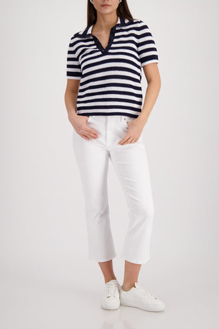 Pullover, marine ringel