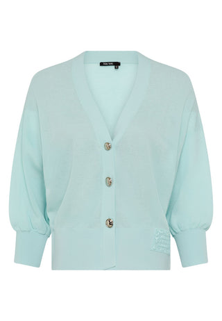 Strickjacke mit Halbarm