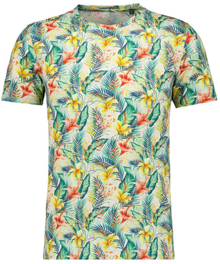 T-Shirt mit Tropical-Print