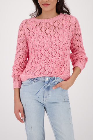 Pullover, spring flower