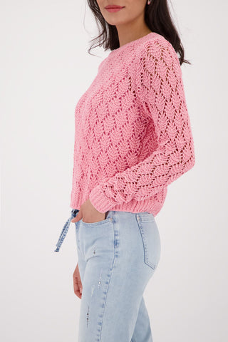 Pullover, spring flower