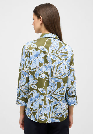 Bluse Satingewebe 3/4-Arm