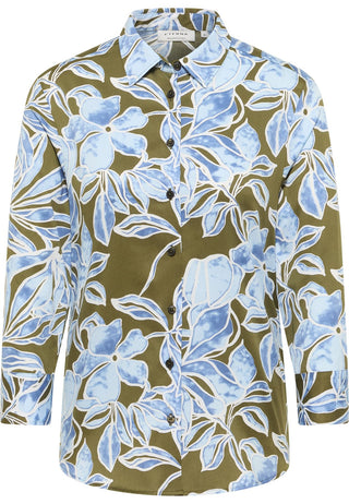 Bluse Satingewebe 3/4-Arm