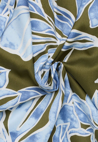 Bluse Satingewebe 3/4-Arm