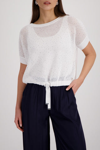 Pullover, cream