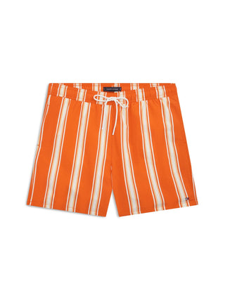 Print Mid Length Swim Shorts